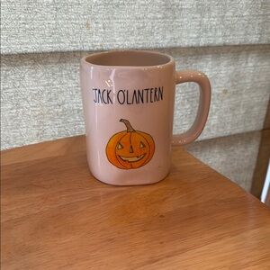 Rae Dunn Jack O'Lantern Mugs ( 2 )